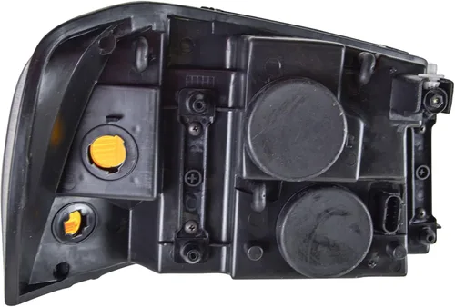Vista 200 de TRQ Juego de Conjunto de Ensamble de Faros de 2 Piezas de Desempeño Halógeno con Marco Cromado Conductor y Lado del Pasajero Compatible con Mercedes