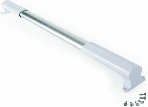 Vista 8 de Mango de barra transversal para puerta de pantalla Camco - Permite una salida más fácil y protección de las puertas de pantalla de RV con un agarre