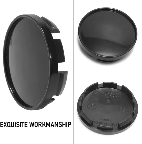 Vista 7 de RTRHINOTUNING Tapones centrales de 2.402 in, paquete de 4 OD: 2.4"(61 mm) ID: 2.18"(56 mm) Tapones centrales de rueda compatibles
