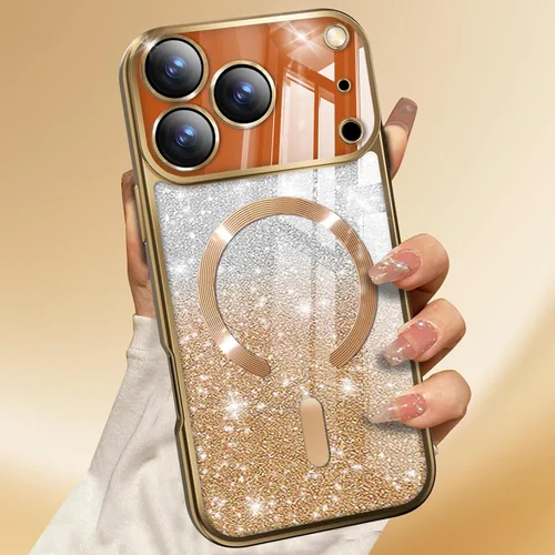 Vista 22 de Funda magnética para iPhone 13 Pro MagSafe con protector de lente de cámara, protección completa, delgada, suave, a prueba de golpes, antiarañazos