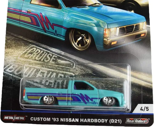 Vista 2 de Hot Wheels Car Culture Custom '93 Nissan Hardbody (D21) 4/5, azul