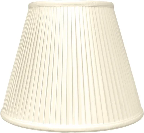 Vista 2 de Royal Designs Deep Empire - Pantalla básica plisada lateral, beige, 8 x 14 x 11 pulgadas (BS-728-14BG)