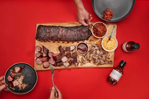 Vista 9 de Jack Stack Barbecue - Salsa de barbacoa original y picante de Kansas City, paquete de 2 unidades, salsa de barbacoa KC ahumada picante y original