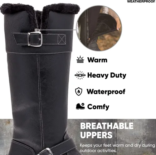 Vista 3 de Weatherproof Womens Bella Snow Boots