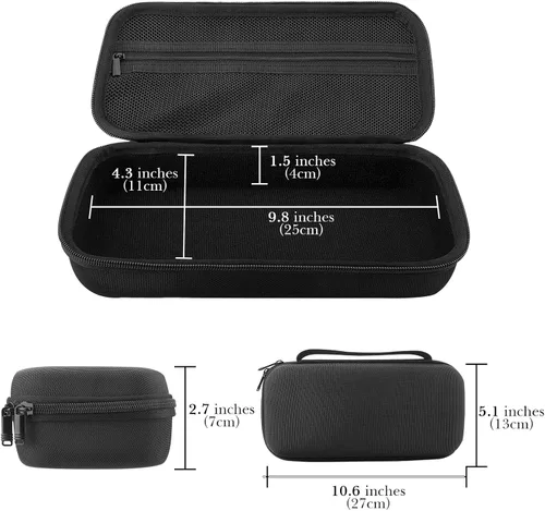 Vista 4 de Linkidea Estuche de almacenamiento rígido para arrancador de automóvil, funda de protección de viaje adecuada para arrancadores de hasta 4.3