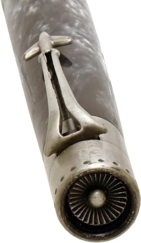 Vista 5 de Penn State Industries PKLINERAP Jet Airliner Twist - Kit de bolígrafo para torneado de madera (peltre antiguo)