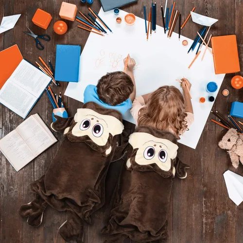 Vista 3 de Catalonia Tails Manta súper suave de felpa para niños o niñas