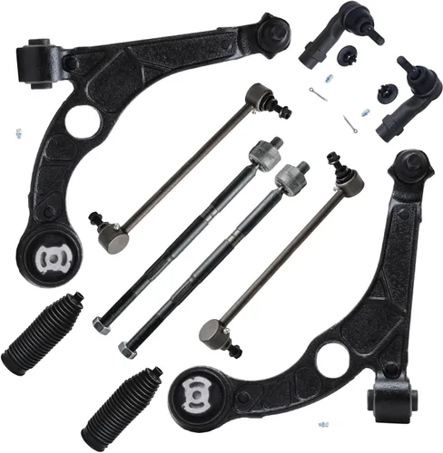 Vista 116 de Detroit Axle - Kit de suspensión de 10 piezas para Nissan Frontier Xterra Pathfinder 2005-2012, 4 brazos de control superiores inferiores