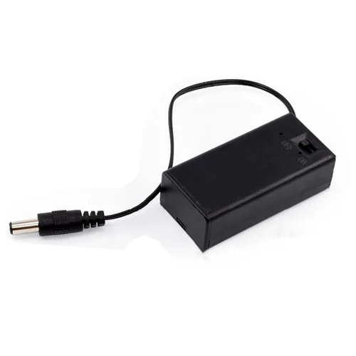 Vista 99 de 10 piezas de portapilas AA de 1 celda con tapa/interruptor de encendido/apagado/cables conductores, 1 caja de batería AA para producción