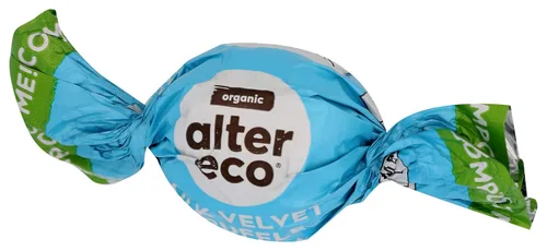 Vista 4 de Trufas de chocolate Organic Velvet de Alter Eco, 0.42 onzas (paquete de 60)