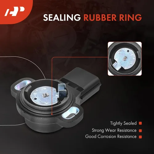 Vista 4 de A-Premium Sensor de posición del acelerador TPS compatible con sonda Ford Aspire 1994-1997 Thunderbird y Mazda 626 1993-2002 MX-6 1993-1997 Protege