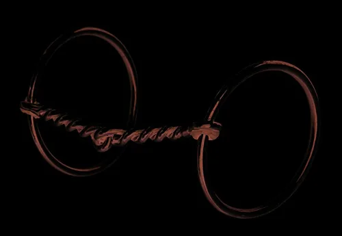 Vista 6 de Weaver LeatherTom Thumb Bit, 5" Roller Mouth, Stainless Steel