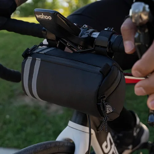 Vista 2 de Bolsa de bicicleta, bolsas para bicicletas, bolsa para manubrio, bolsa de bicicleta, bolsa para manillar de bicicleta, soporte para teléfono