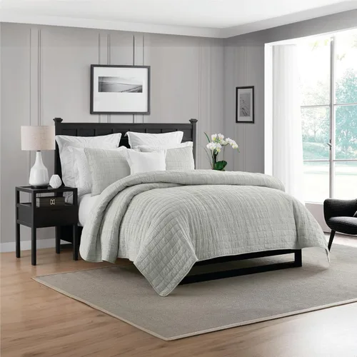 Vista 11 de Swift Home Ligero de gran tamaño, ultra suave, lavado con enzimas, textura arrugada, relleno de mezcla de algodón transpirable, juego de 2 piezas