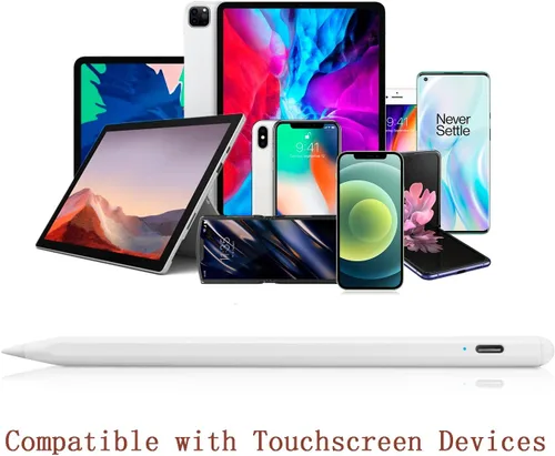 Vista 4 de Lápiz óptico para iPhone 14 Pro Max, punta fina, dibujo preciso y preciso, compatible con Apple iPhone 14 Pro Max y más tabletas