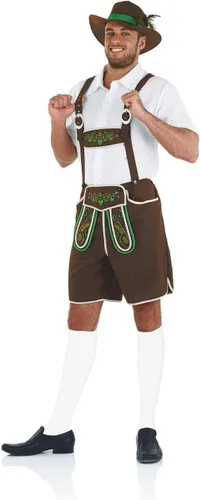 fun shack Disfraz de Oktoberfest para hombre, disfraz alemán para Oktoberfest, traje de Oktoberfest para hombre