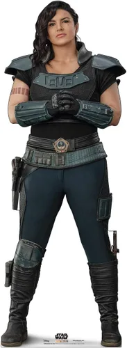 Vista 6 de Gráficos avanzados Star Wars: El mandalorian tamaño real cartón recorte Standups