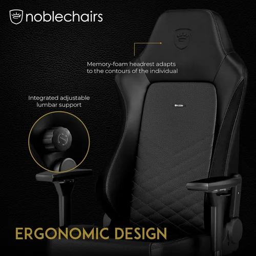 Vista 3 de Noblechairs - Sillas de oficina, sillas Hero de gamers