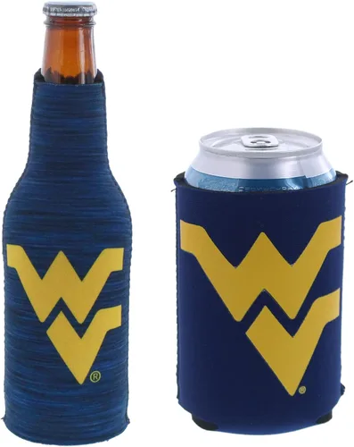 Vista 154 de College Team Color Logo Can & Bottle Holder Insulator Beverage Cooler Set
