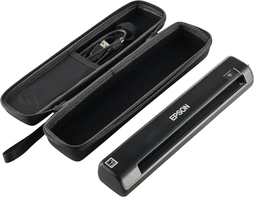 Vista 8 de Funda compatible con el escáner portátil de documentos e imágenes Epson Workforce ES-50 / ES-60W / DS-30 / DS-70 (no es compatible con otros modelos)