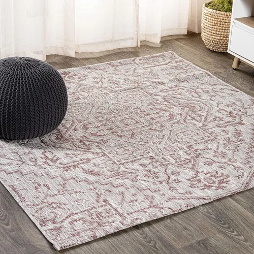 Vista 49 de JONATHAN Y SMB105D-28 - Alfombra pasillo Estrella con medallón bohemio tejido texturizado interior/exterior, estilo costero rústico glamuroso, fácil