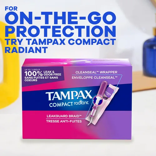 Vista 12 de Tampax Radiant Tampons Regular Super, 14