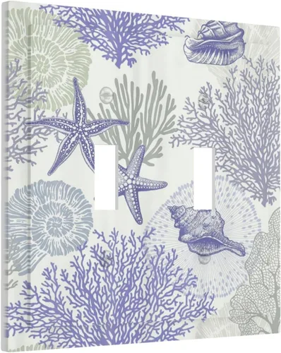 Vista 149 de Cubiertas decorativas para placa de interruptor, bandera estadounidense, receptáculo de 1 banda, placa de pared dúplex, cubierta de interruptor