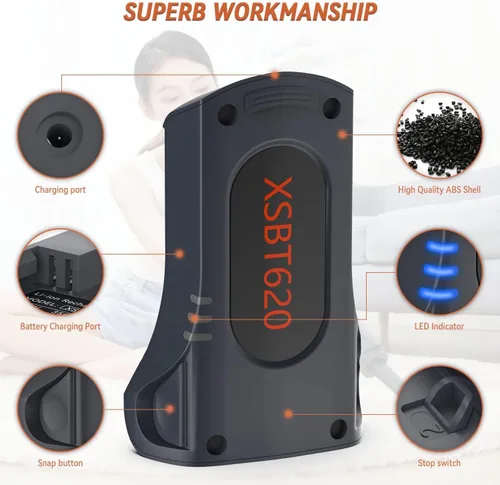 Vista 3 de 3500mAh Replacement Battery Compatible with Shark XSBT620, XSBT600 and IZ Series Cordless Vacuums (5.5 * 2.5mm)