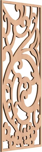Vista 158 de Ekena Millwork WALW10X25X0250BDWHI Bridgewater - Paneles de pared decorativos de madera con calado, 9 3/8 pulgadas de ancho x 24 3/8 pulgadas