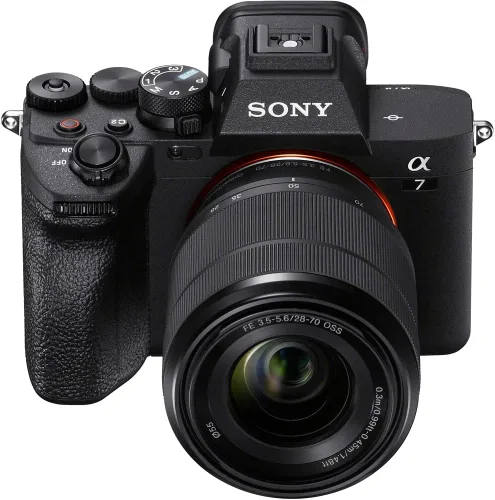 Vista 6 de Sony Cámara sin espejo a7 IV con lente de 1.102-2.756 in (ILCE-7M4K/B) + tarjeta de memoria de 64 GB + bolsa + lector de tarjetas + trípode flexible