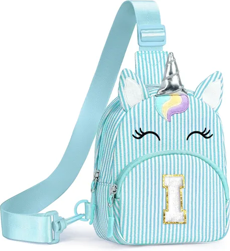 Vista 53 de YOOLIFE Regalos de cumpleaños para niñas y niños, bolsa de unicornio, Azul