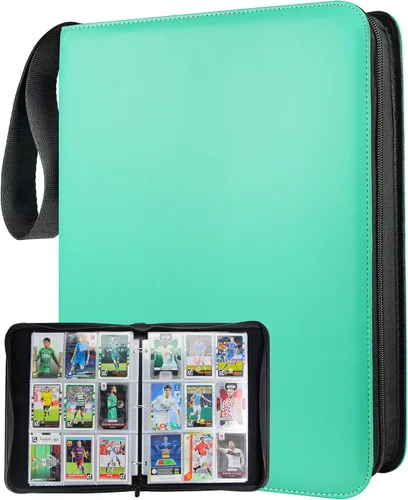 Vista 8 de Carpeta de 9 bolsillos TONESPAC 900 para tarjetas de baloncesto, fútbol, tarjetas deportivas, para tarjetas de intercambio, estuche