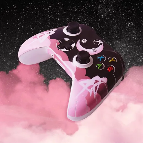 Vista 3 de BelugaDesign Moon Skin - Calcomanías de vinilo de anime Sailor para niñas y mujeres, compatibles con Xbox Core Official Controller Series XS