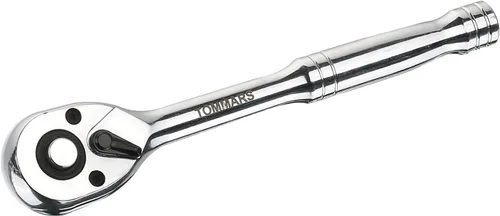 Vista 12 de TOMMARS Llave de trinquete de 1/2 pulgada, llave de trinquete de liberación rápida de 72 dientes, reversible, regalos para hombres, herramientas