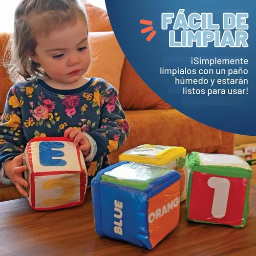 Vista 7 de Constructive Playthings Juguetes de bloques apilables personalizables