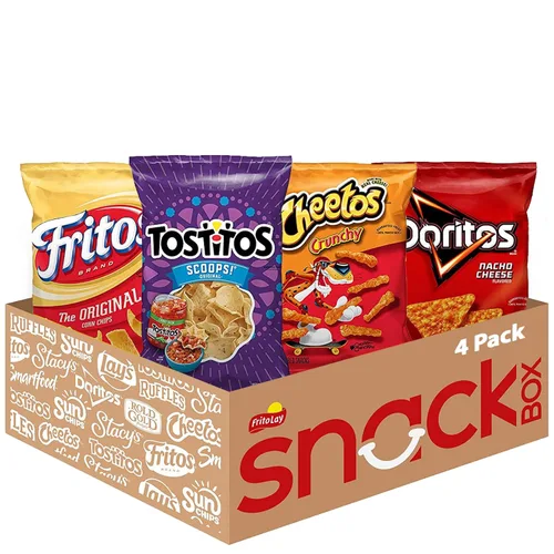 Vista 6 de Frito-Lay Chips y Jack Link's Meats Snack Mix Paquete variado (paquete de 30)