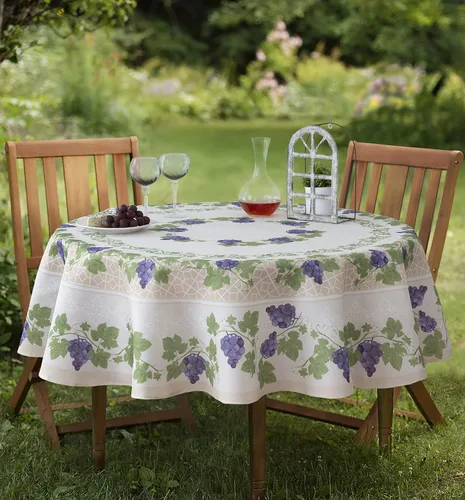 Vista 6 de Home Bargains Plus Servilletas cuadradas de tela, juego de 8 servilletas, vino de Burdeos de Provenza, para interiores y exteriores, resistentes a