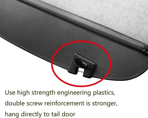 Vista 3 de Cubierta de carga de maletero para Mazda CX-5 2017 2018 2019 2020 2021 2022 2023 2024 2025 Cubierta retráctil para maletero trasero de equipaje