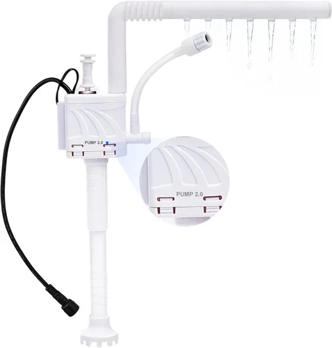 Vista 9 de URUQ Aquarium Replacement Water Pump 2.0: Aquarium Accessories Small Ultra Silent Water Pump, ONLY Compatible with 2 Gal URUQ Beta Fish Aquariums