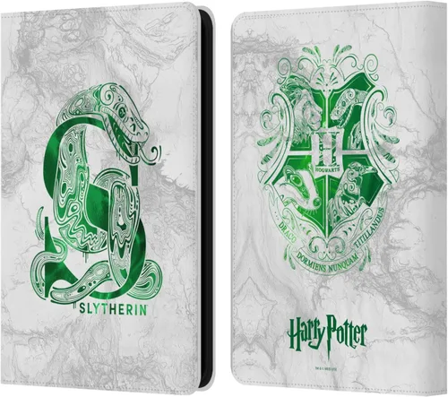 Vista 19 de Head Case Designs Funda de piel con licencia oficial de Harry Potter Gryffindor Aguamenti Deathly Hallows IX compatible con Kindle Paperwhite 1/2/3