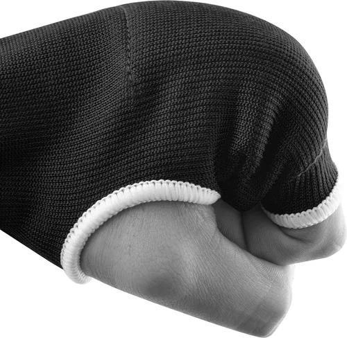 Vista 7 de FISTRAGE Guantes interiores de boxeo para puñetazos, vendajes acolchados elásticos debajo de las manoplas, soporte de muñeca largo y rápido