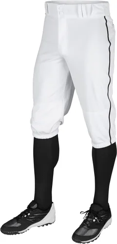 CHAMPRO - Pantalón de béisbol con trenza y con triple corona, para niño