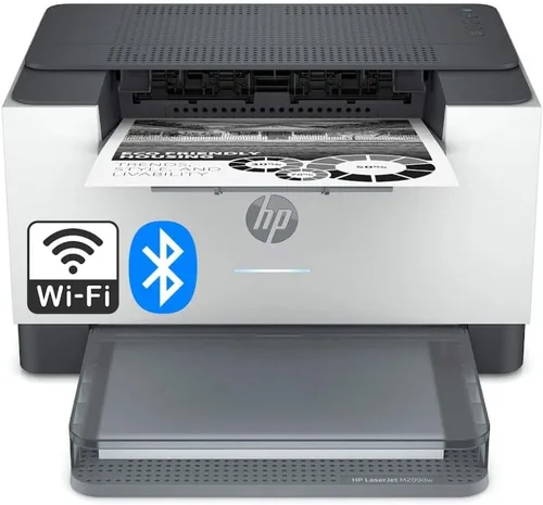 Vista 12 de HP LaserJet MFP M234sdw Impresora inalámbrica monocromática todo en uno con Ethernet integrado e impresión rápida de 2 caras, lista para tinta