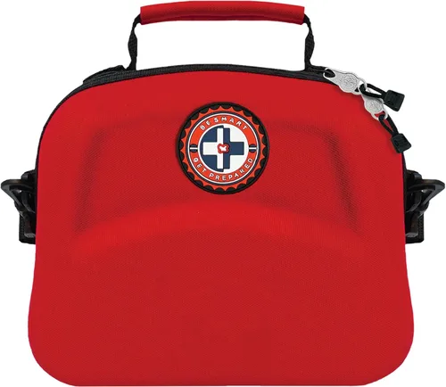 Vista 9 de Be Smart Get Prepared Kit de primeros auxilios de emergencia de 398 piezas + mini kit adicional incluido: ideal para oficina, hogar, automóvil