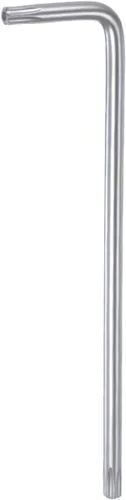 Vista 11 de HARFINGTON T20 a prueba de manipulaciones Torx Star Key Bit Llave en forma de L 3.98 "Brazo largo Herramienta de mano de acero de alto carbono