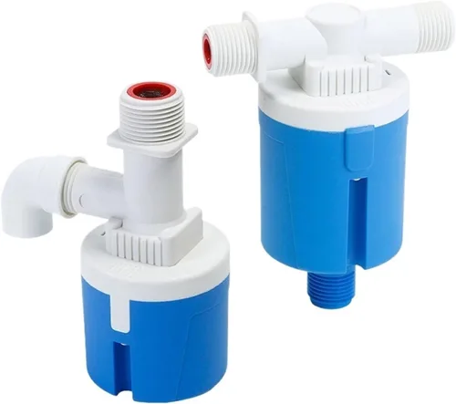 6pcs Water level controller, float ball valve switch, water stop valve, fully automatic water tower control valve 1/2" 3/4" 1 Inch(DN15,A1)