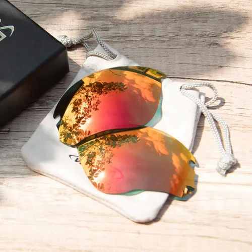 Vista 3 de Walleva Replacement Lenses for Oakley Flak Draft - Multiple Options Available