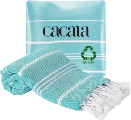 Vista 28 de Cacala Toallas de cocina 100% algodón turco, altamente absorbentes, suaves, de secado rápido, con lazo para colgar, para gimnasio, yoga, baño