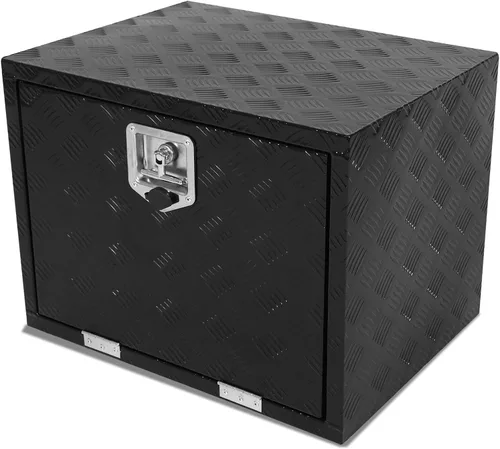 Vista 14 de Caja de herramientas de aluminio para camión de 30 pulgadas, caja de herramientas para camión, debajo de la cama, remolque, caja impermeable