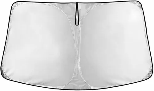 Vista 86 de Parasol para parabrisas para Rivian R1S 2022-2024 2025 compatible con EcoNour material de poliéster 240T, visera solar para coches, reflector que